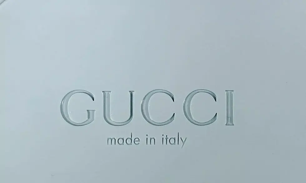 縮圖：GUCCI Women's Block Heel Platform Sandals Light Blue Rubber 37 7 Logo Slide