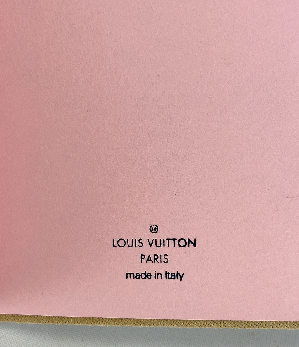 Miniatura: LOUIS VUITTON Damier Azur Summer Trunks Clemence Notebook Beige Multi GI0261