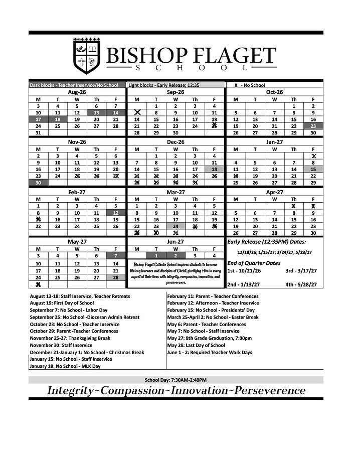 26-27 Condensed Calendar