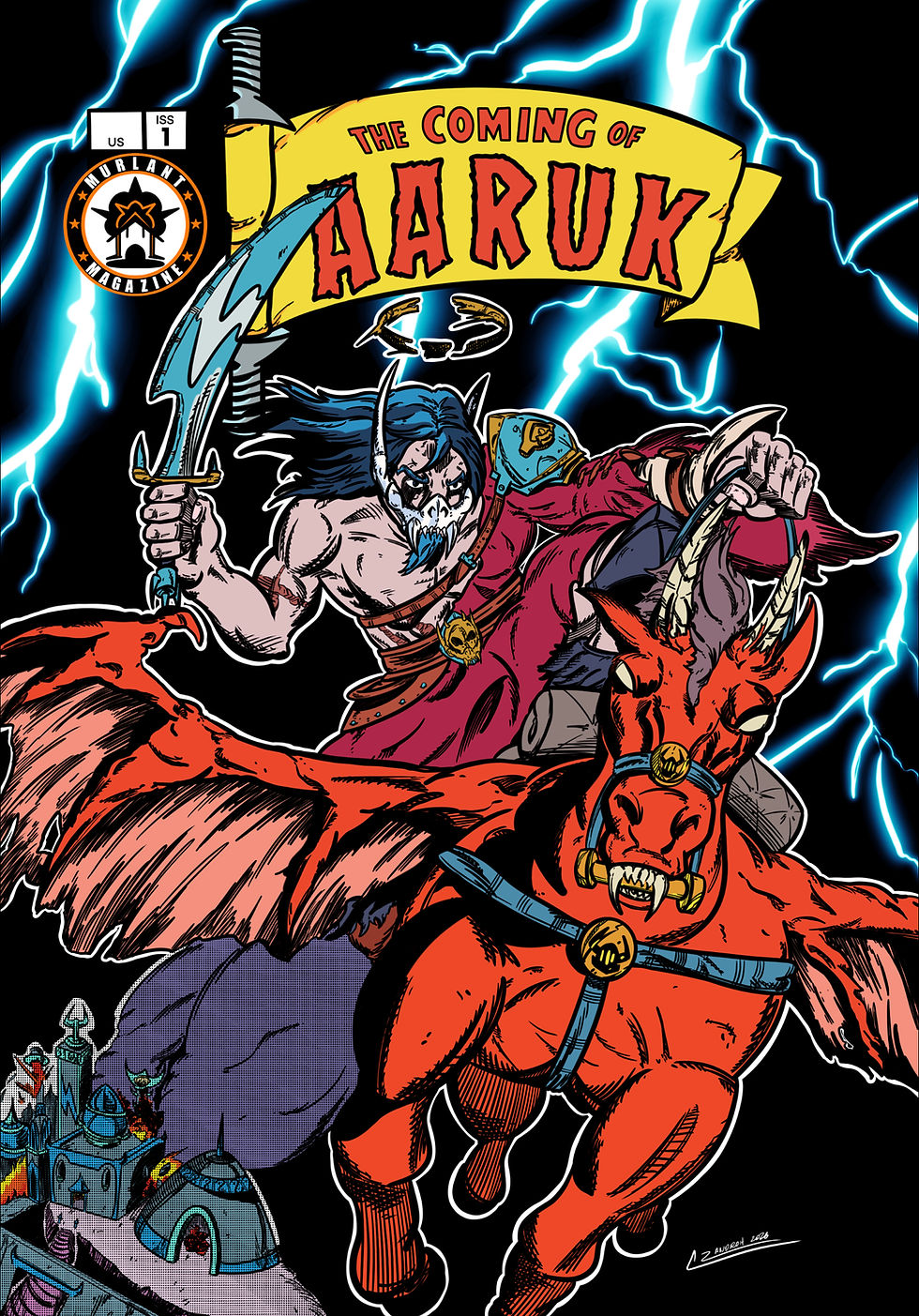 The Coming of Aaruk Issue 1 Cover