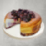 Blueberry Basque Burnt Cheesecake