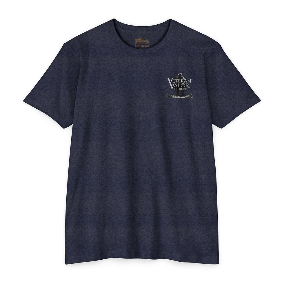 Thumbnail: CVC Jersey T-shirt Fueled by Rage Workout Tee for Veterans Support