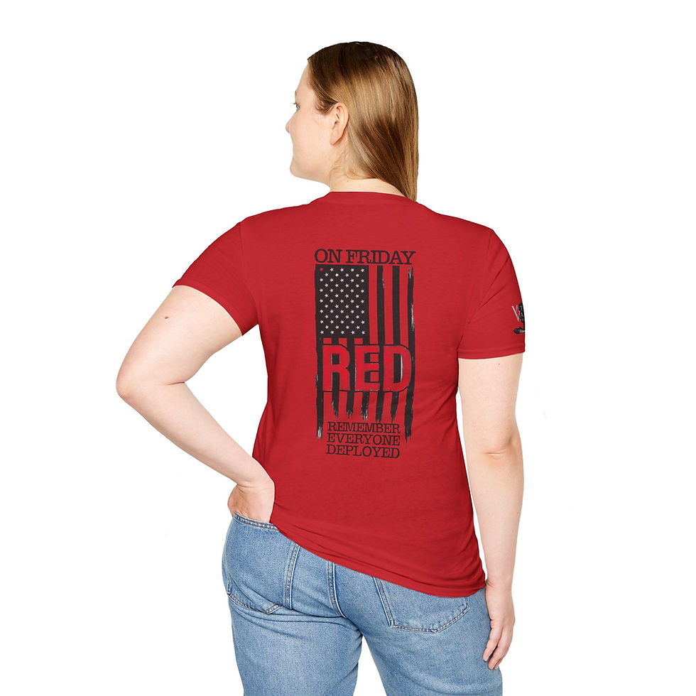 Thumbnail: Remember Everyone Deployed unisex T-shirt
