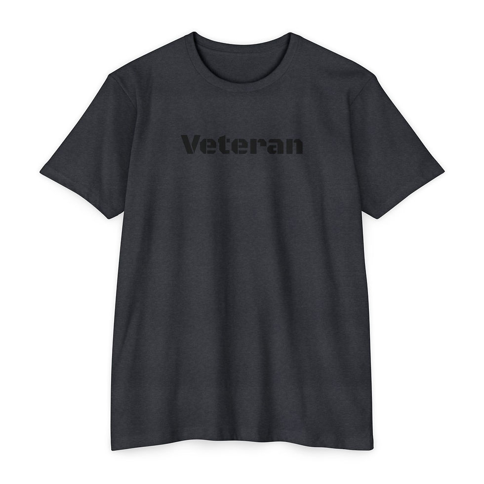 Thumbnail: Veteran Strength Gym Workout Unisex CVC Jersey T-shirt
