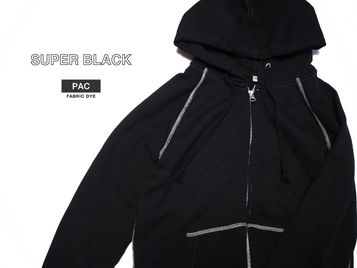 SUPER BLACKで黒染め