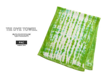 2017年 流行色でタオルをタイダイ染め