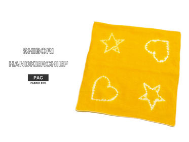 ハート・星柄の絞り染め