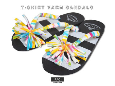 タイダイアレンジ -ビーチサンダル-