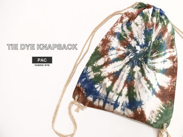 迷彩タイダイ ナップサック