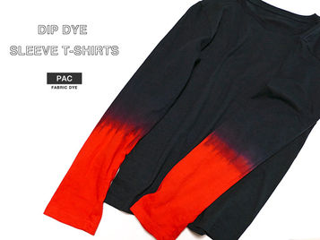 DIP DYE スリーブ Tシャツ