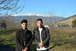 Zainoullah Daudzai (R), Erfan Azini.JPG