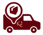 picture of delivery truck to showcase shipping