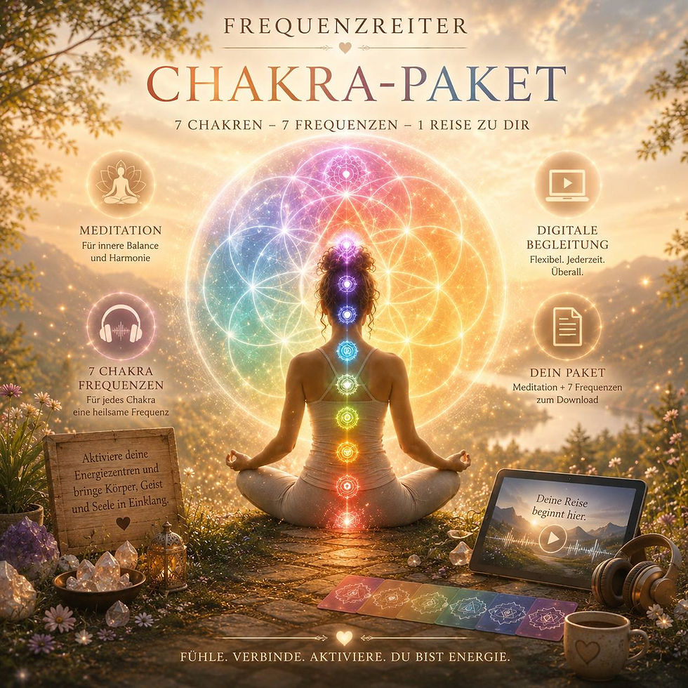 Miniaturbild: Frequenzreiter-Chakra-Set
