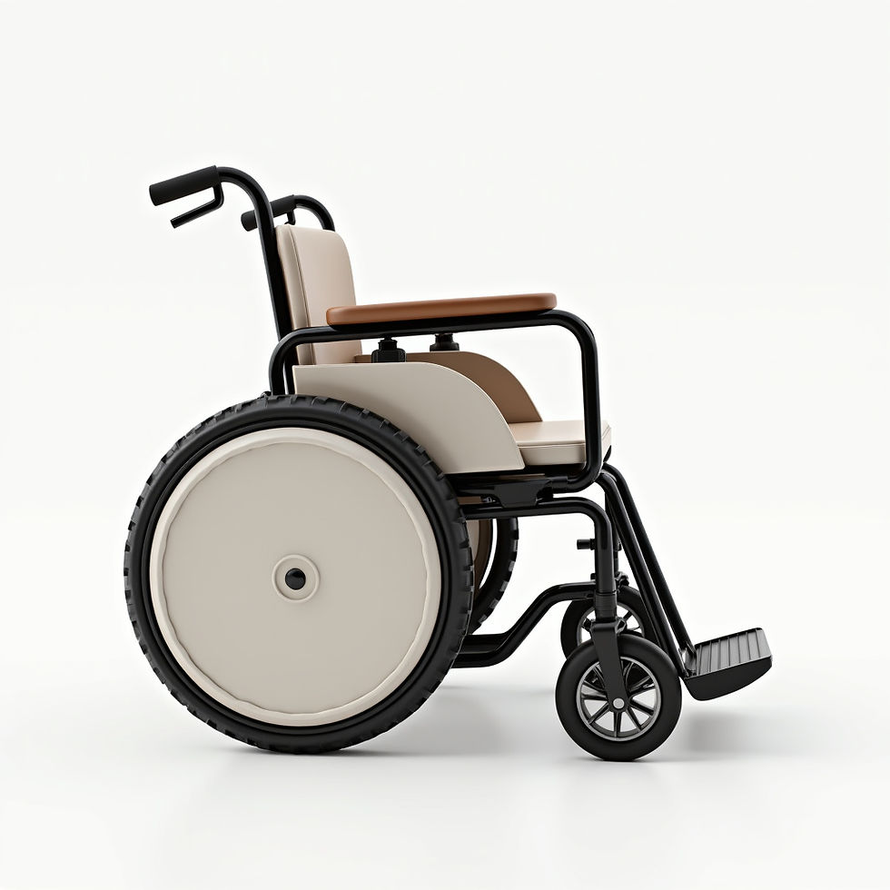 Lightweight Transport Wheelchair