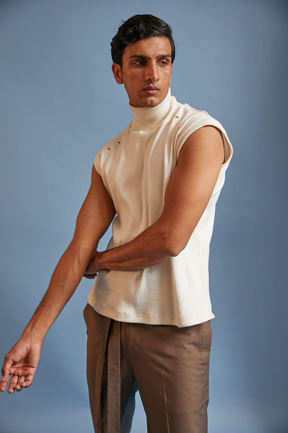 Thumbnail: The Zeal sleeveless high neck
