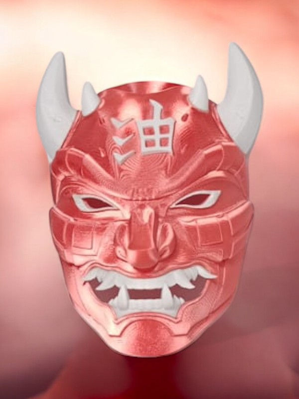 Miniaturbild: Maske Parlak Kırmızı Şeytan