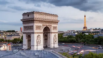 Arc de Triomph in Paris France