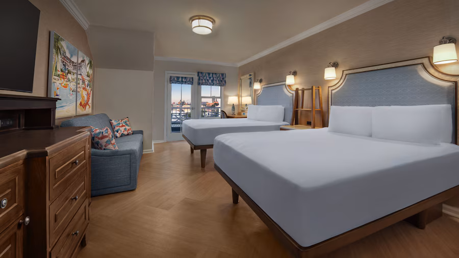 Disney's Beach Club Bedroom