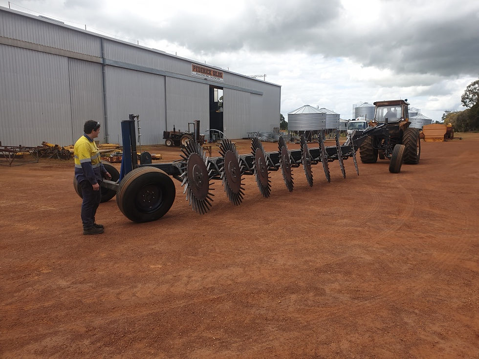Peddrick Wheel Rake RAKES | Pederick Engineering