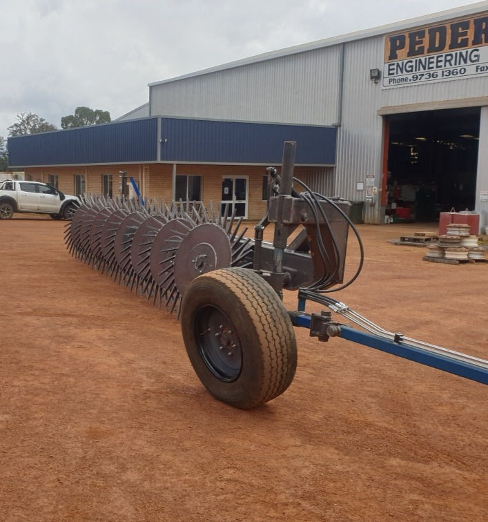 Peddrick Wheel Rake RAKES | Pederick Engineering