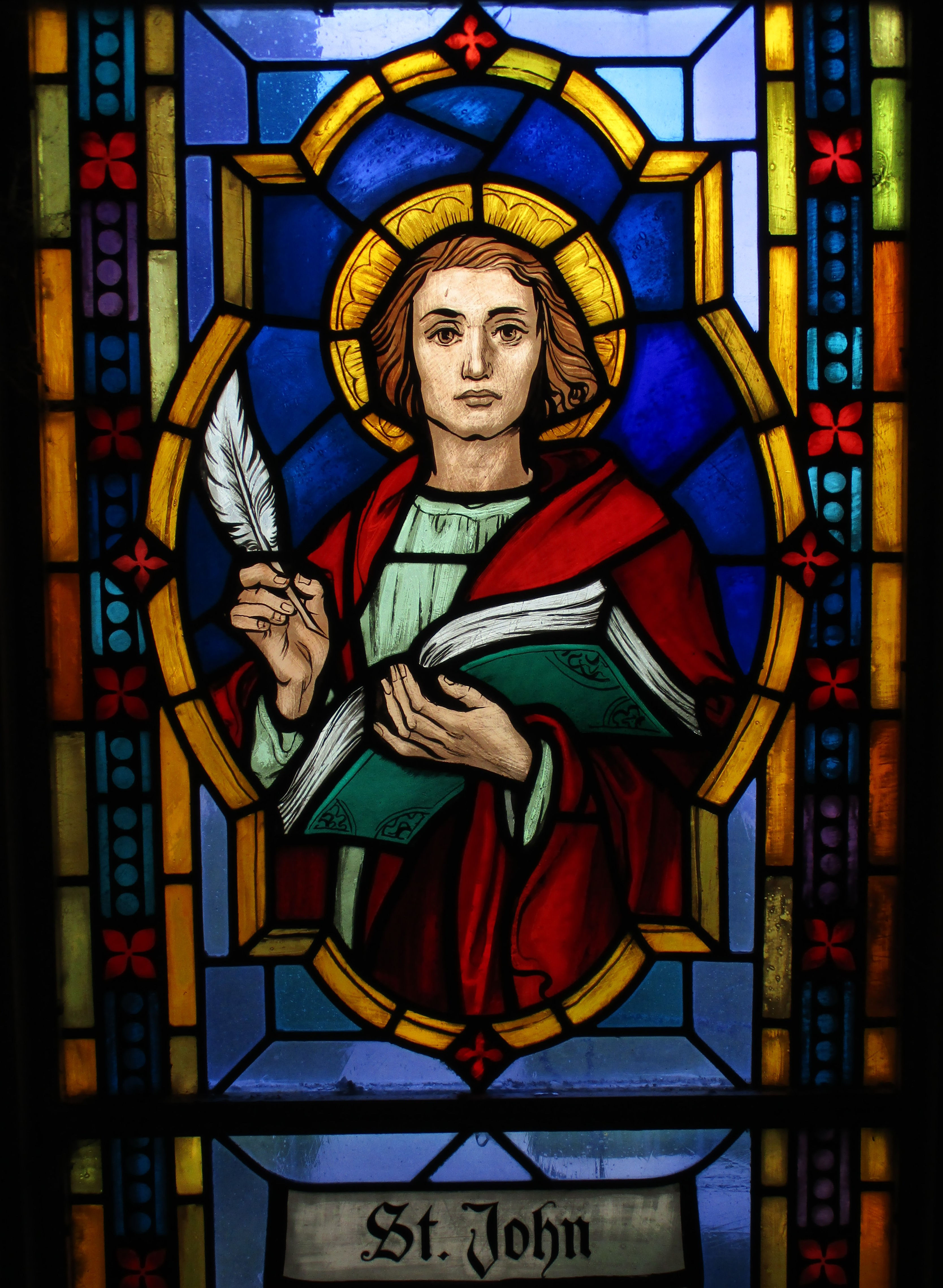 ST. JOHN THE EVANGELIST CANDLE