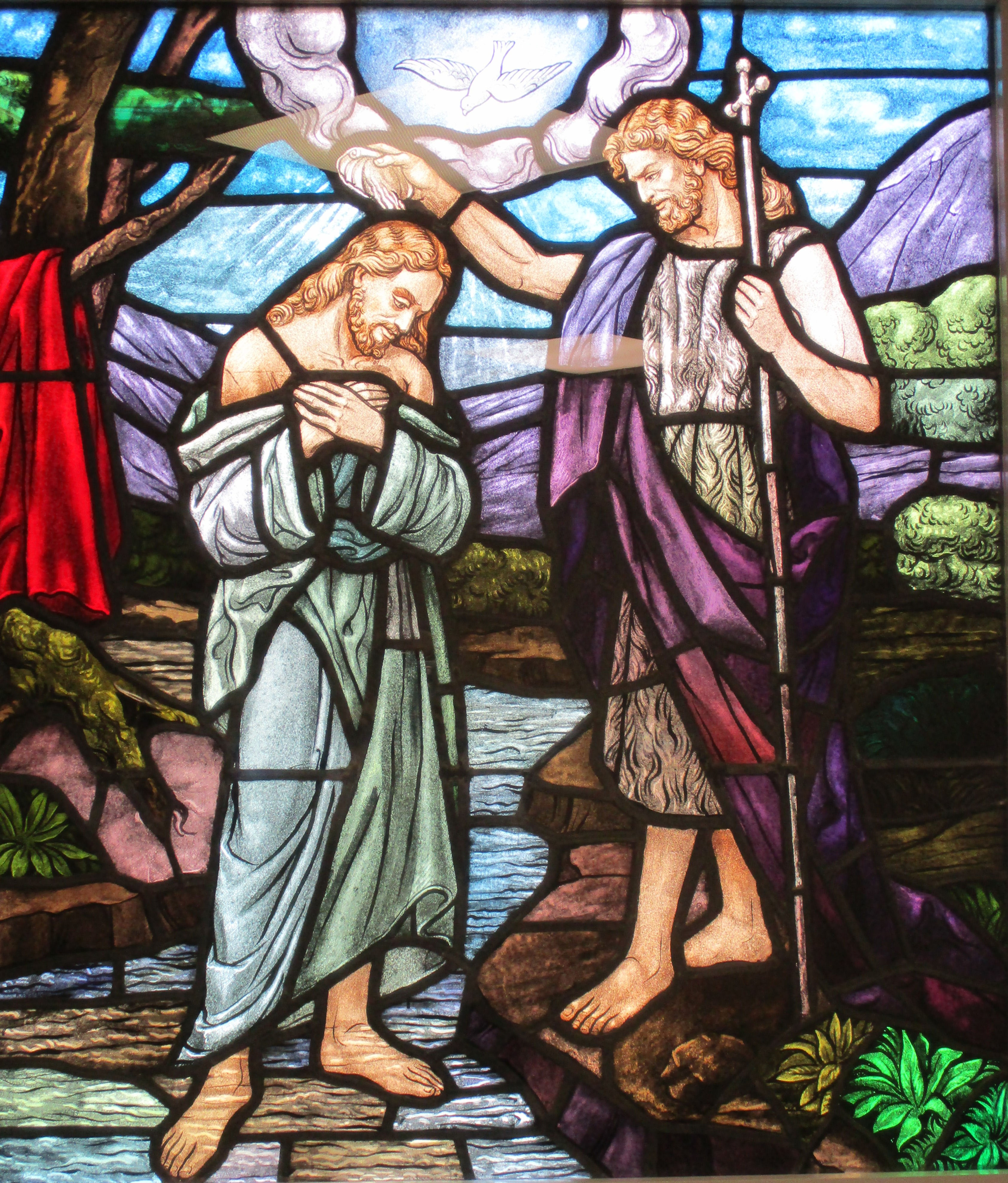 BAPTISM IN THE JORDAN CANDLE