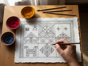How Madhubani Art Helped Me Become More Mindful and Present