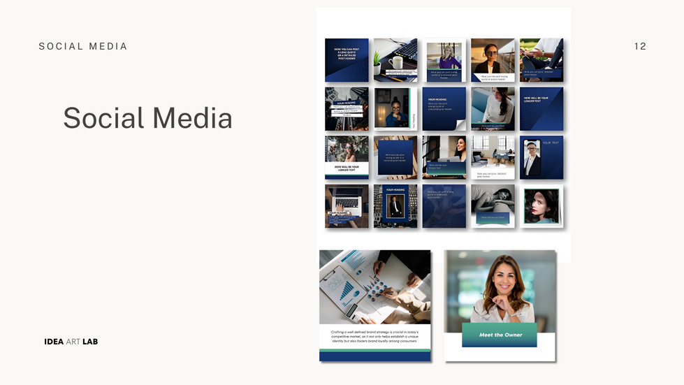 a collage of images with the word media at the top