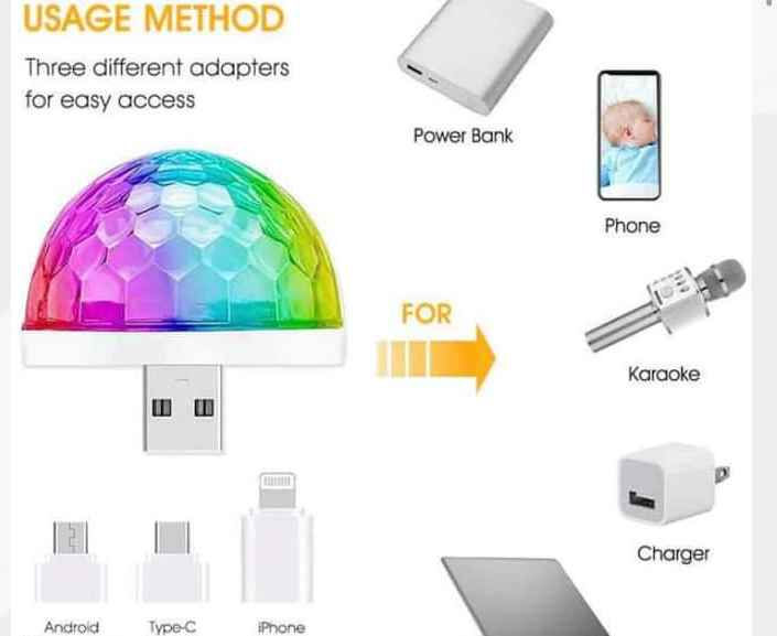 Miniatura: Luz Led Discoteca