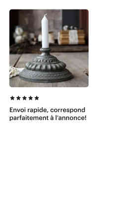 Rustic candle holder