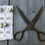 Thumbnail: Old iron shears with worn blades – primitive metal decor for vintage home