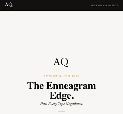 enneagram edge guide