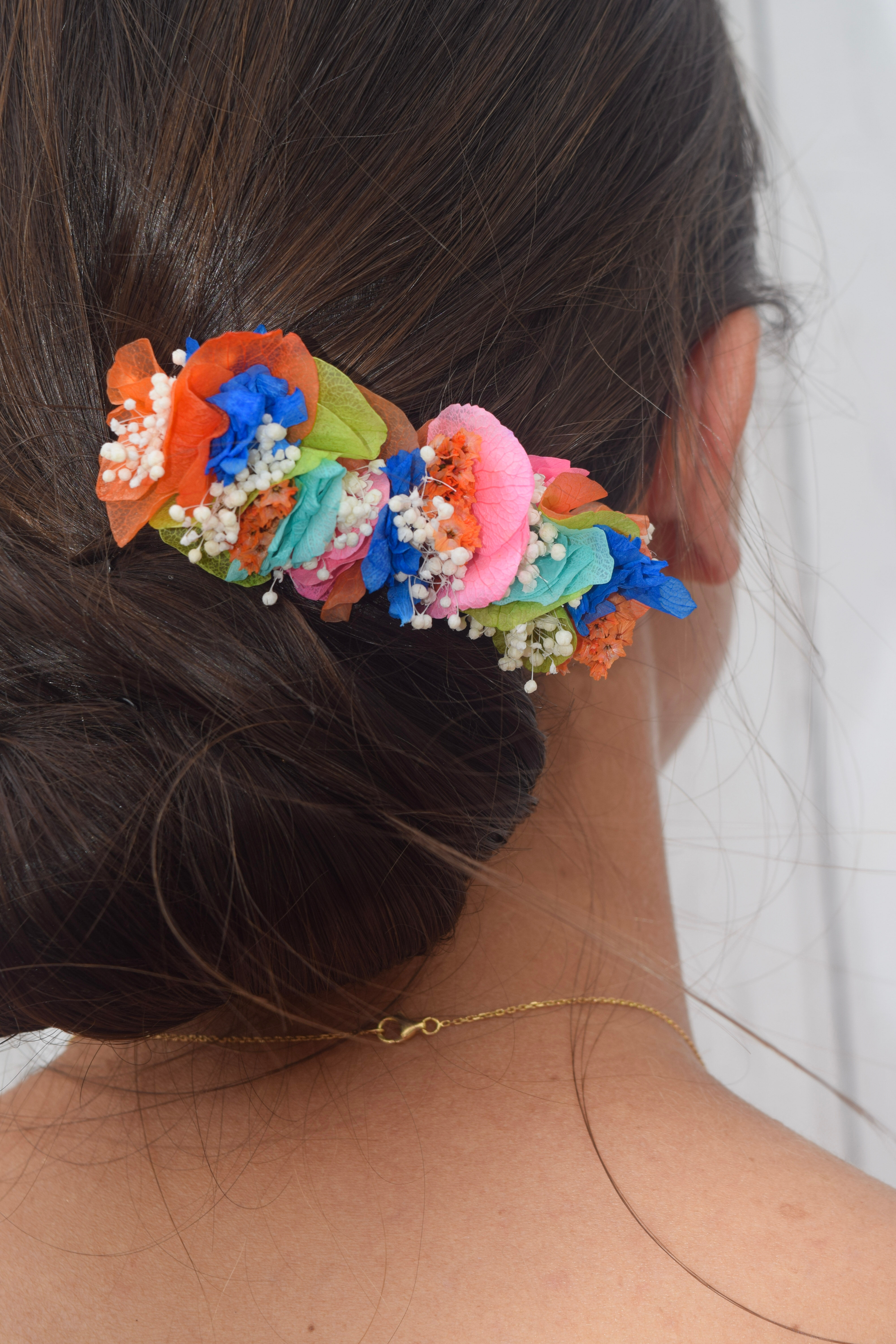 Barrette Izaux colorée