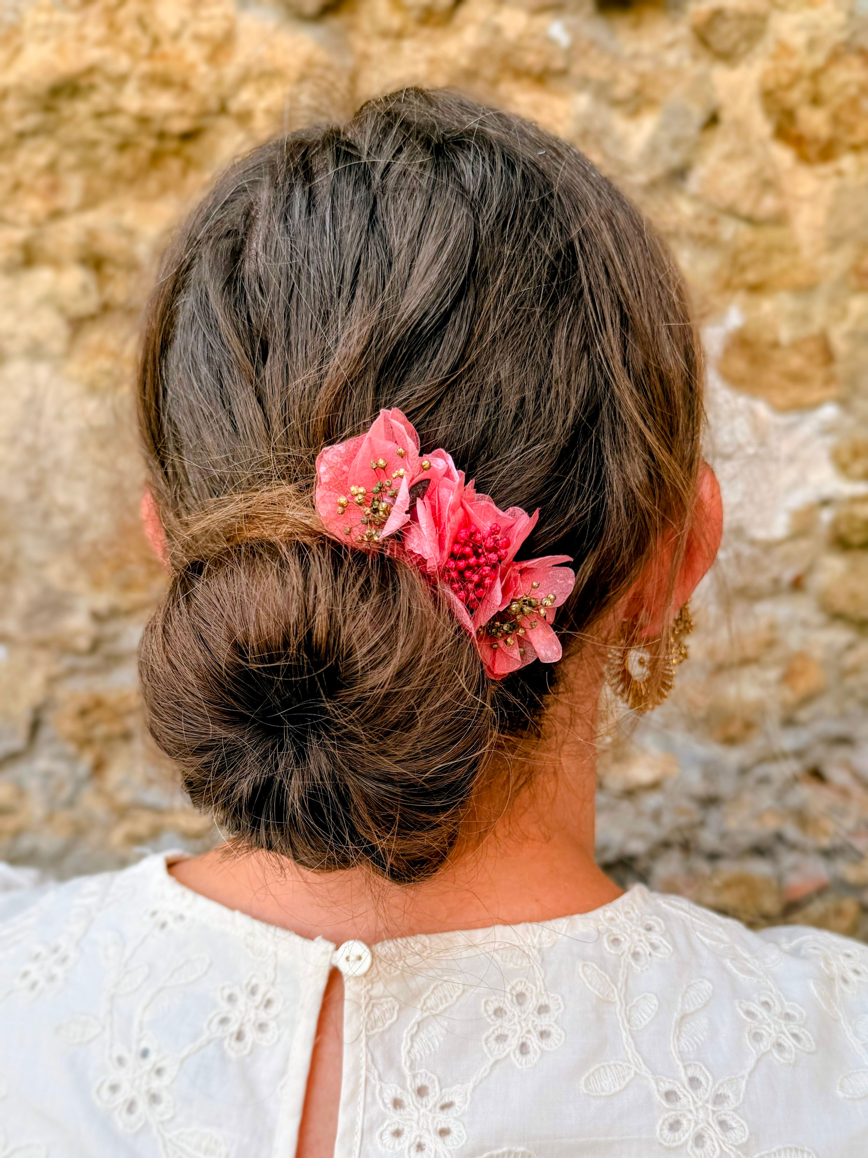 Pince Croco Ilhet rose et dorée