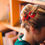 Miniature : Pics à cheveux rouge, verr et doré 