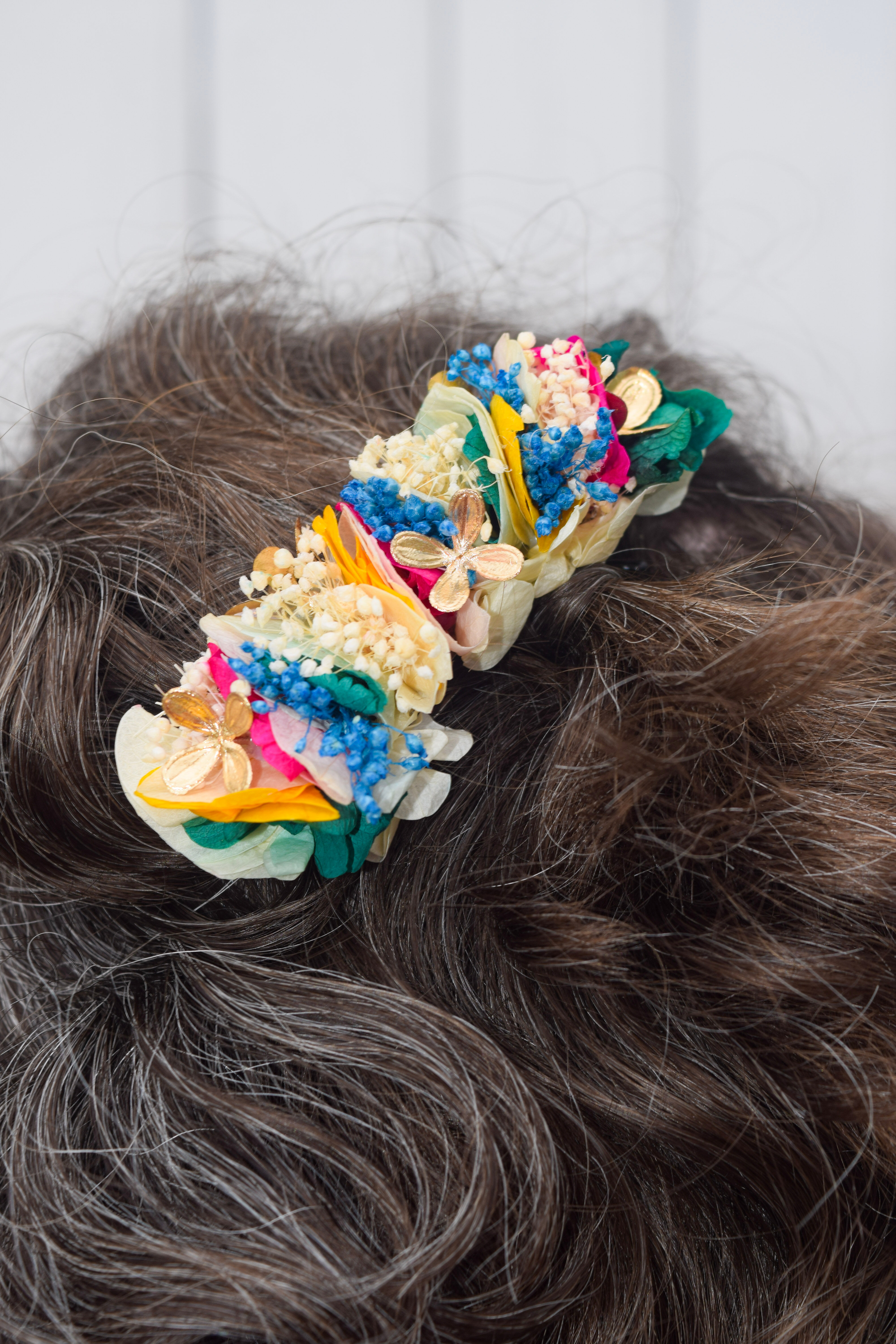 Barrette Izaux colorée