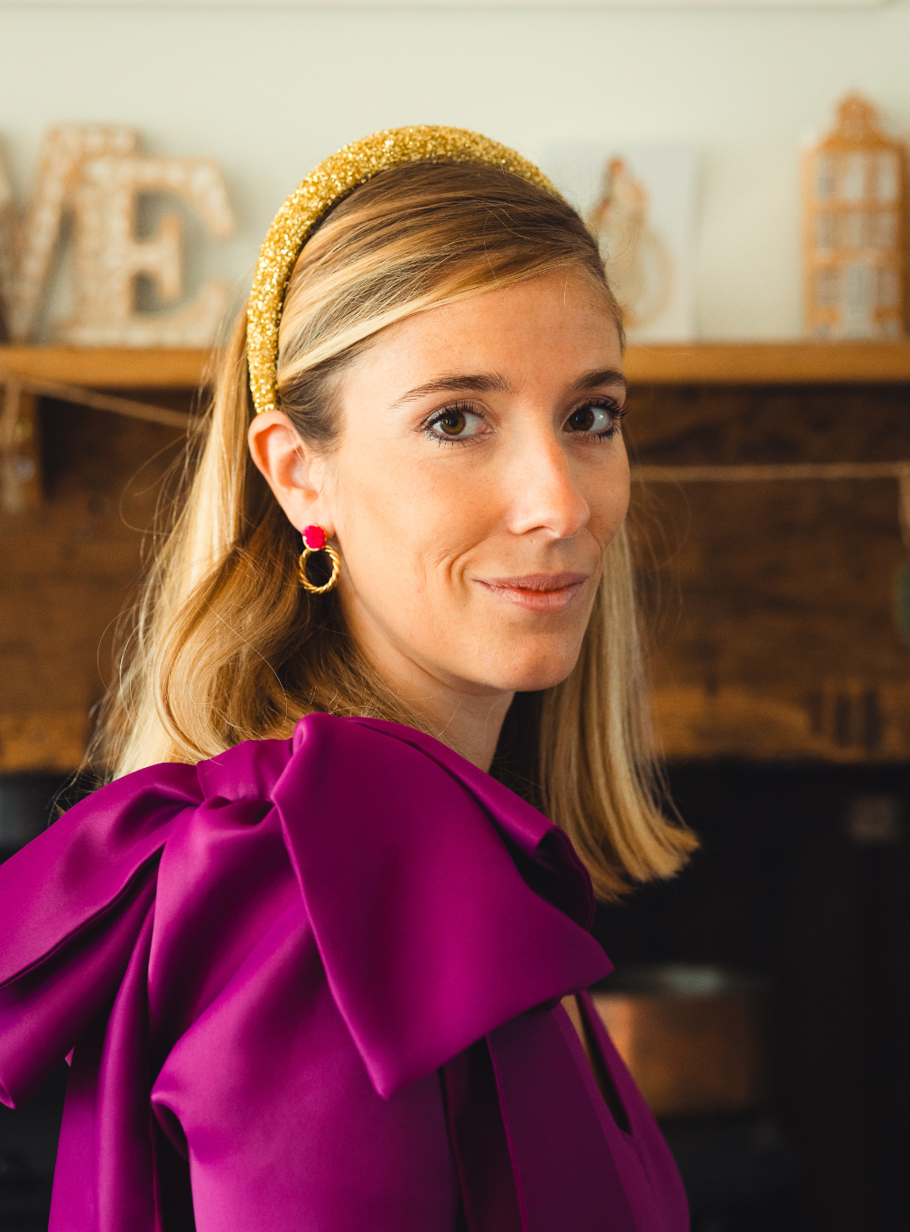 Serre-tête Batoua doré