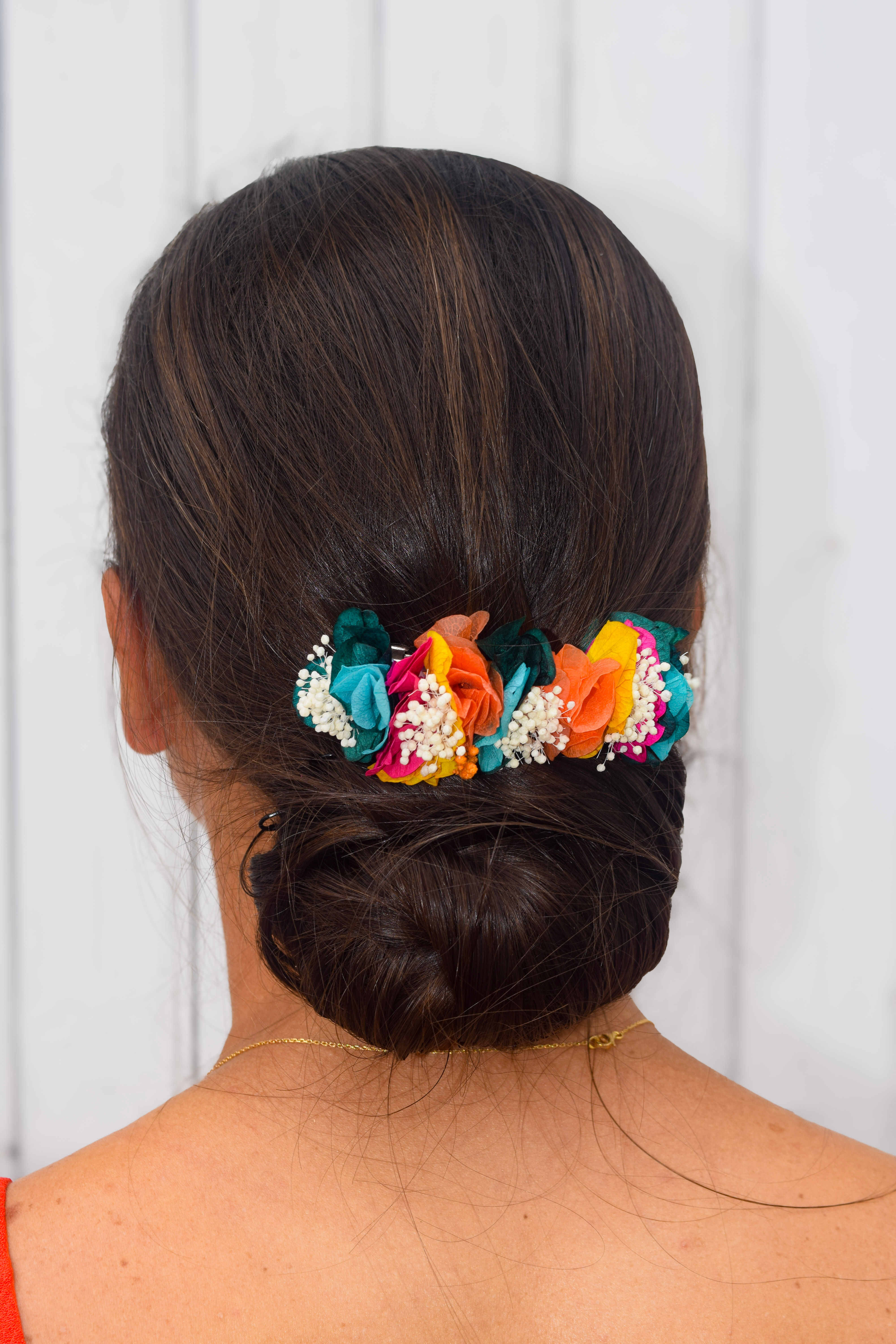 Barrette Izaux colorée