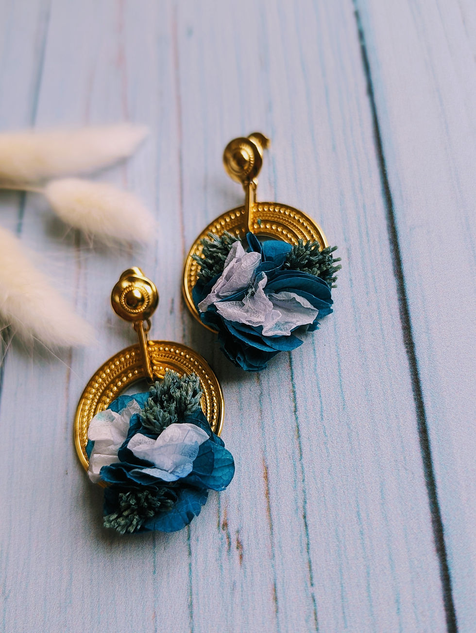 Miniature : Puces Fleuries bleues