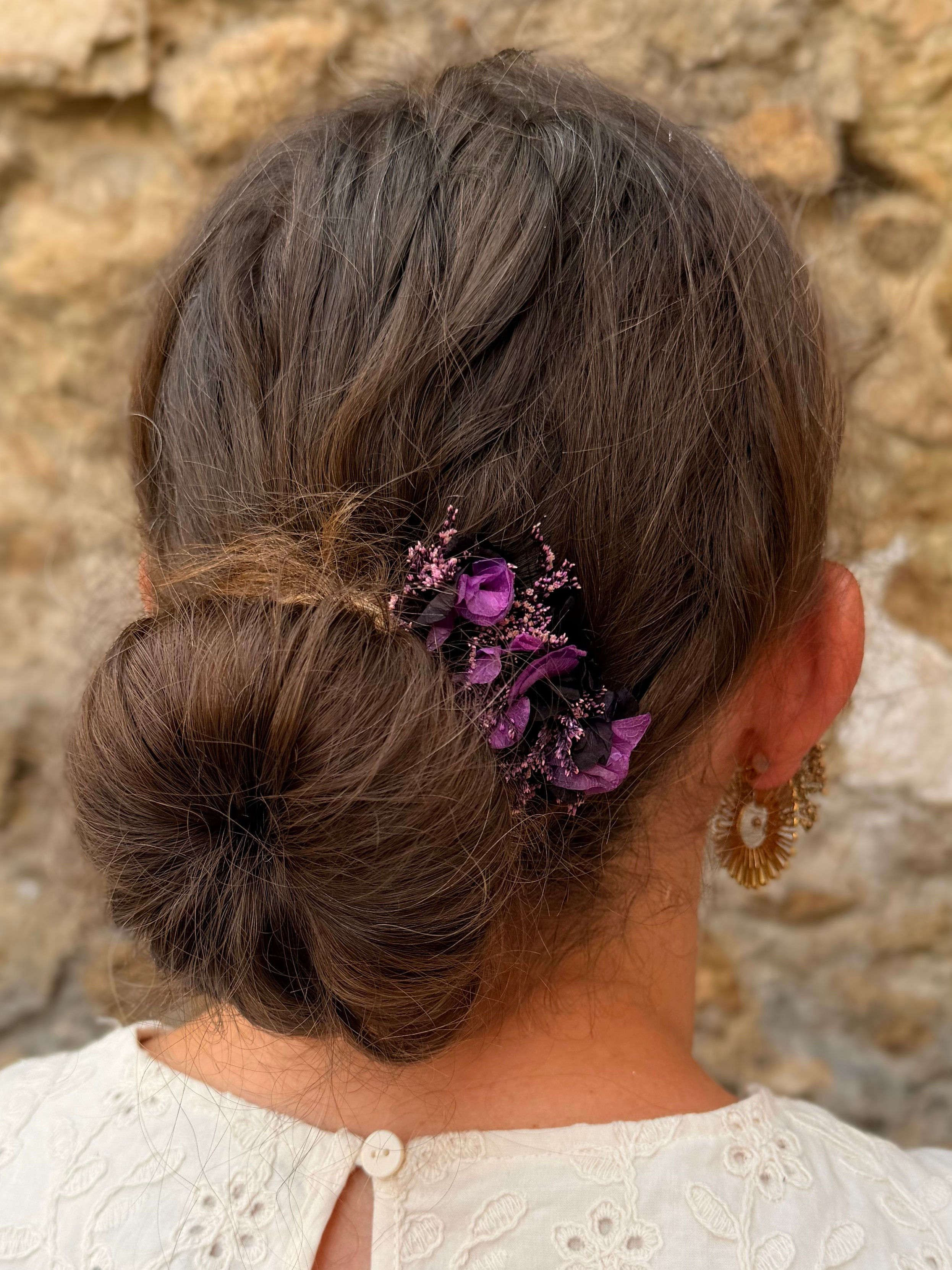 Pince Croco Ilhet violette