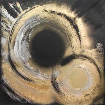 Textura, Arte, mixta, dorado, plata, sol, decoración, interiorismo, abstracto, pintura.