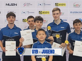 Deutsche Meisterschaften: U 19 des SV Union holt den Titel und die U 15 belegt einen sehr guten dritten Platz