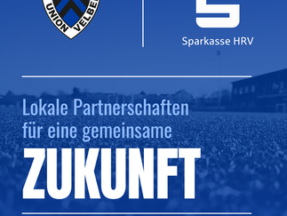 SV Union und Sparkasse HRV verlängern Partnerschaft um weitere zwei Jahre