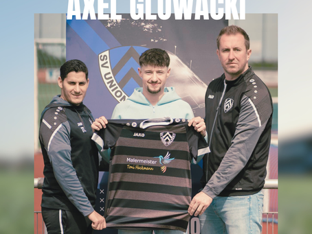 SV Union Velbert verpflichtet Axel Glowacki