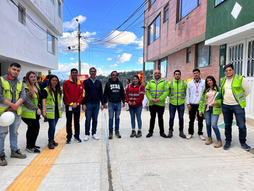 En 90 días y con sello de excelencia, Alcaldía Local de Suba entregó dos segmentos viales que cambian la vida en Bellavista Casa Blanca