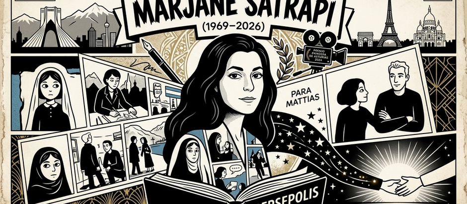 Fallece Marjane Satrapi, la voz que llevó la historia de Irán al mundo a través de Persépolis