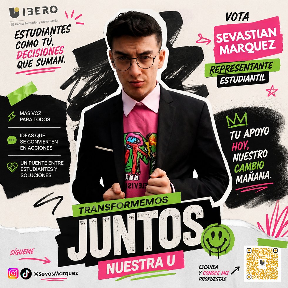 Transformemos juntos la Ibero - Sevastian Marquez