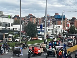 Recicladores toman las calles de Bogotá y claman por justicia
