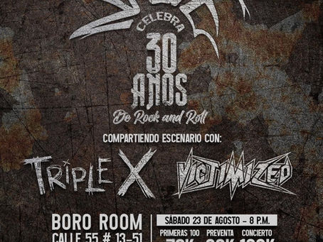 Nadie llega a Bogotá para celebrar 30 años de carrera con un concierto histórico