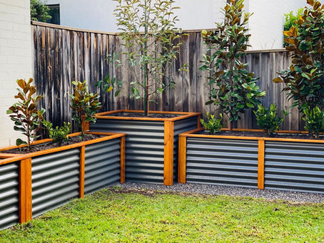 Maximise Corner Space with Raised Garden Beds